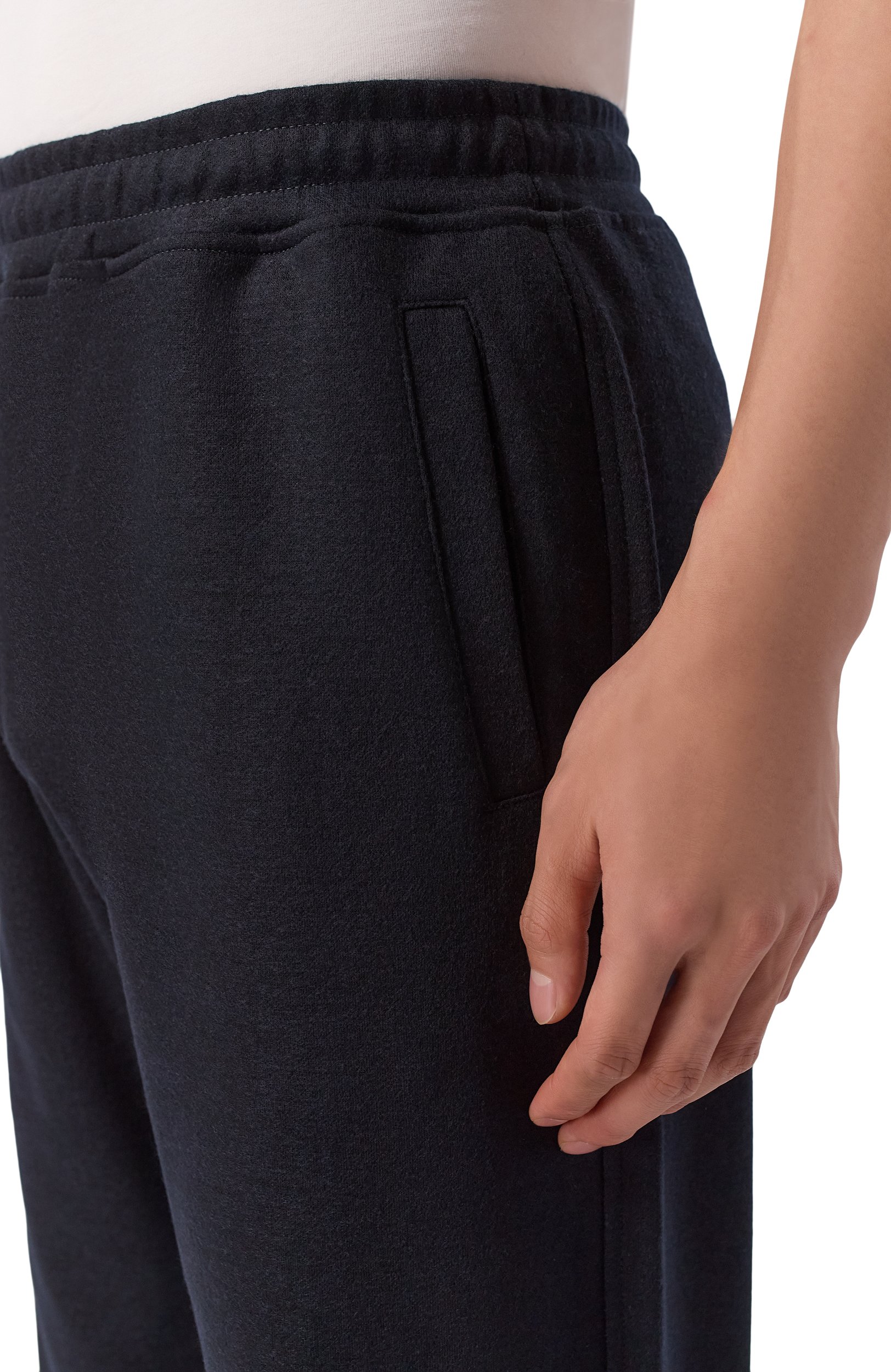 Брюки из хлопка и шерсти CORNELIANI, арт. 28G567/2A25014, фото 5