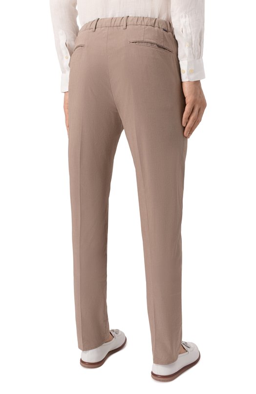 Хлопковые брюки Slowear 1W0084/9447B Бежевый  1W0084/9447B Фото 4