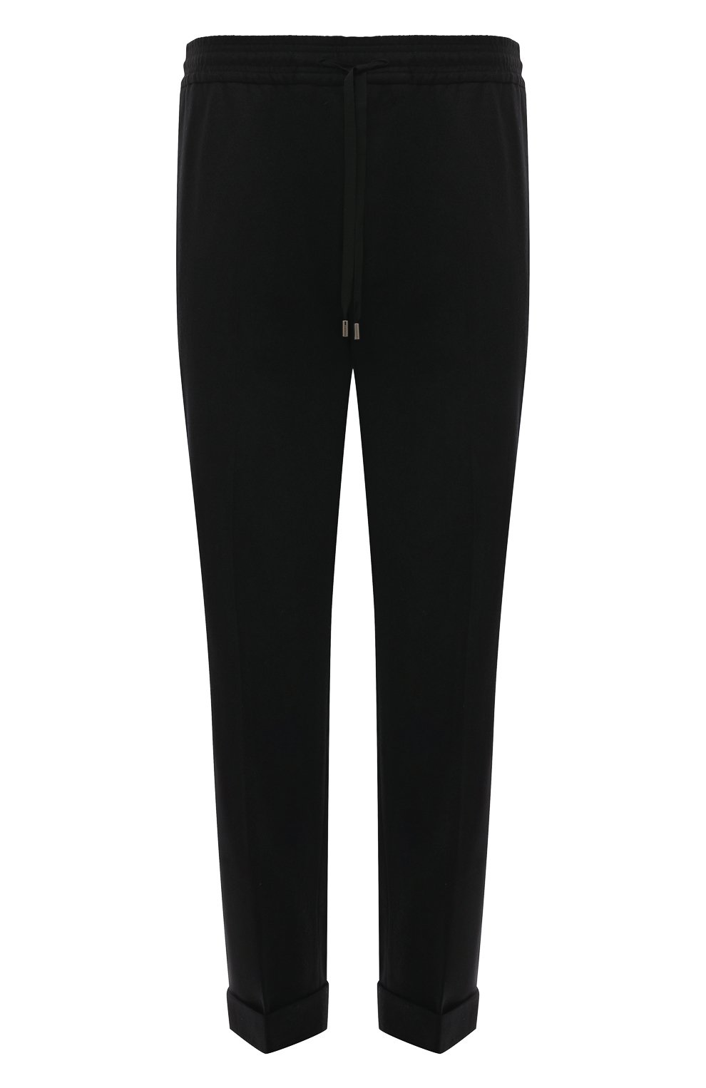 Шерстяные брюки GUCCI черного цвета по цене 93600 руб., арт. 480516 Z2693, фото 1 Шерстяные брюки GUCCI, арт. 480516 Z2693, фото 1