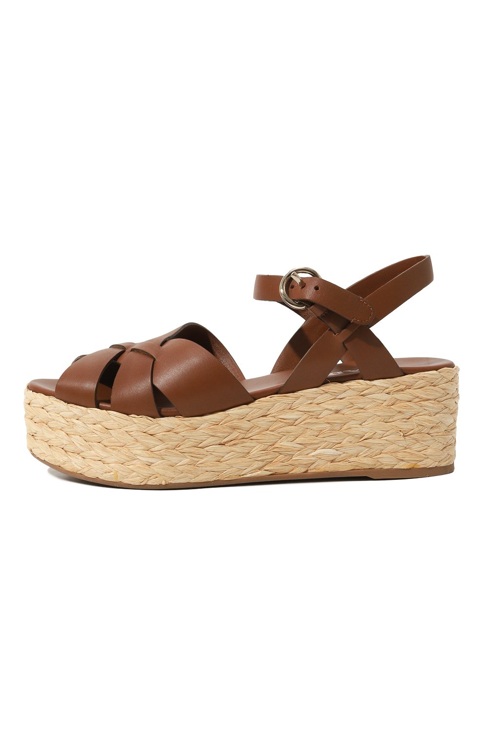 Кожаные босоножки PRADA, арт. 1XZ680-3KYE-F0134-065, фото 4