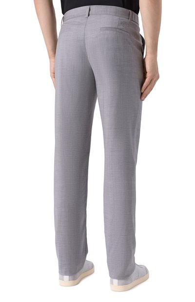 Шерстяные брюки ZILLI, арт. CP801BM028660014U, фото 4