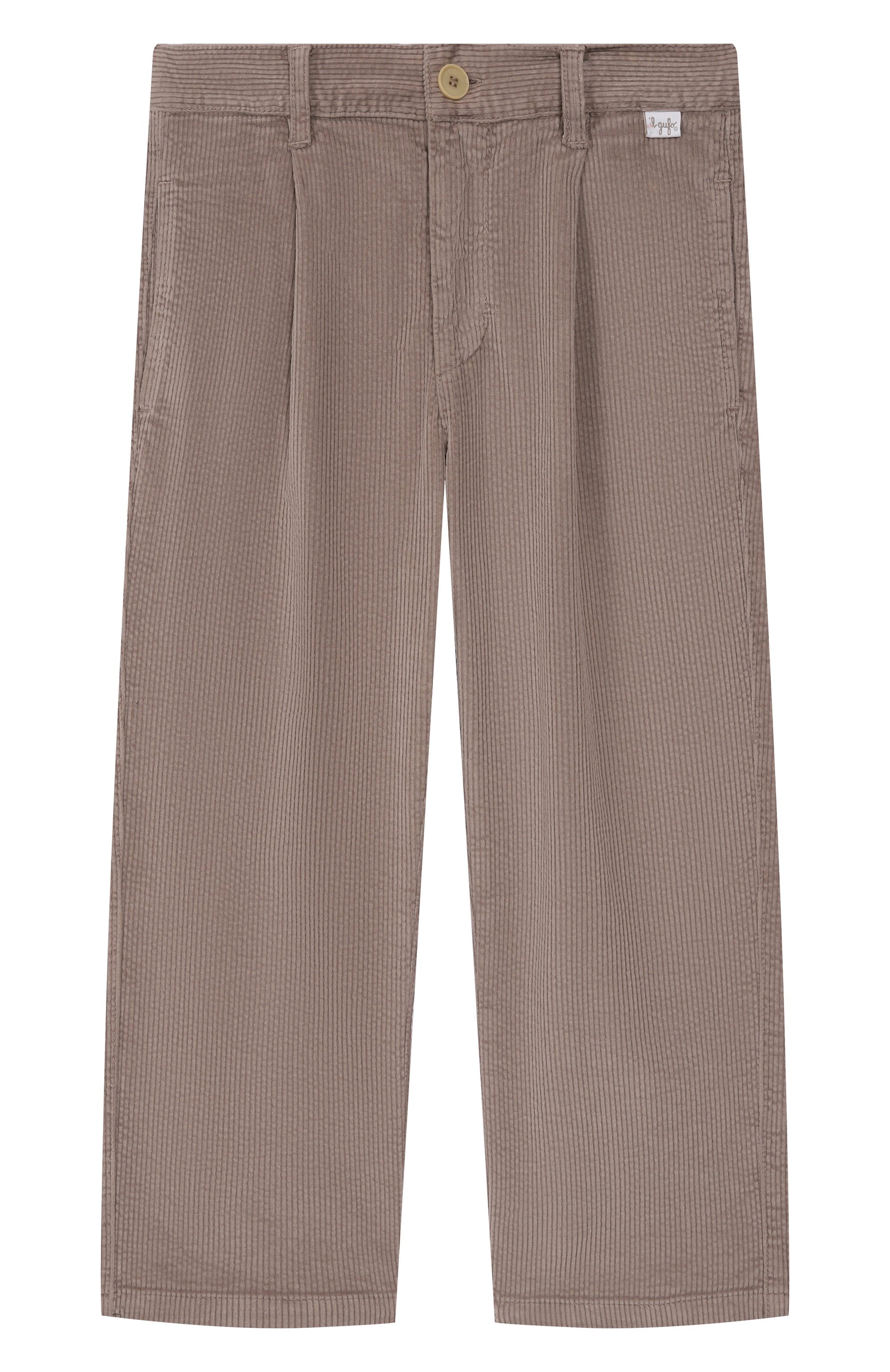 Вельветовые брюки IL GUFO, арт. A25GPL0019V6021/5-8, фото 1