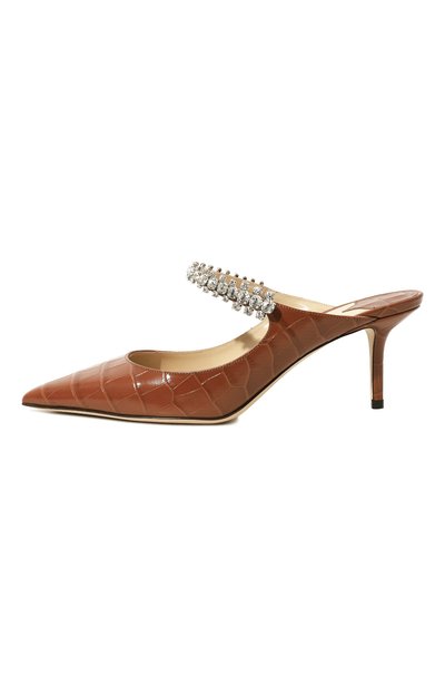 Кожаные мюли bing 65 JIMMY CHOO, арт. BING 65/CQX, фото 4
