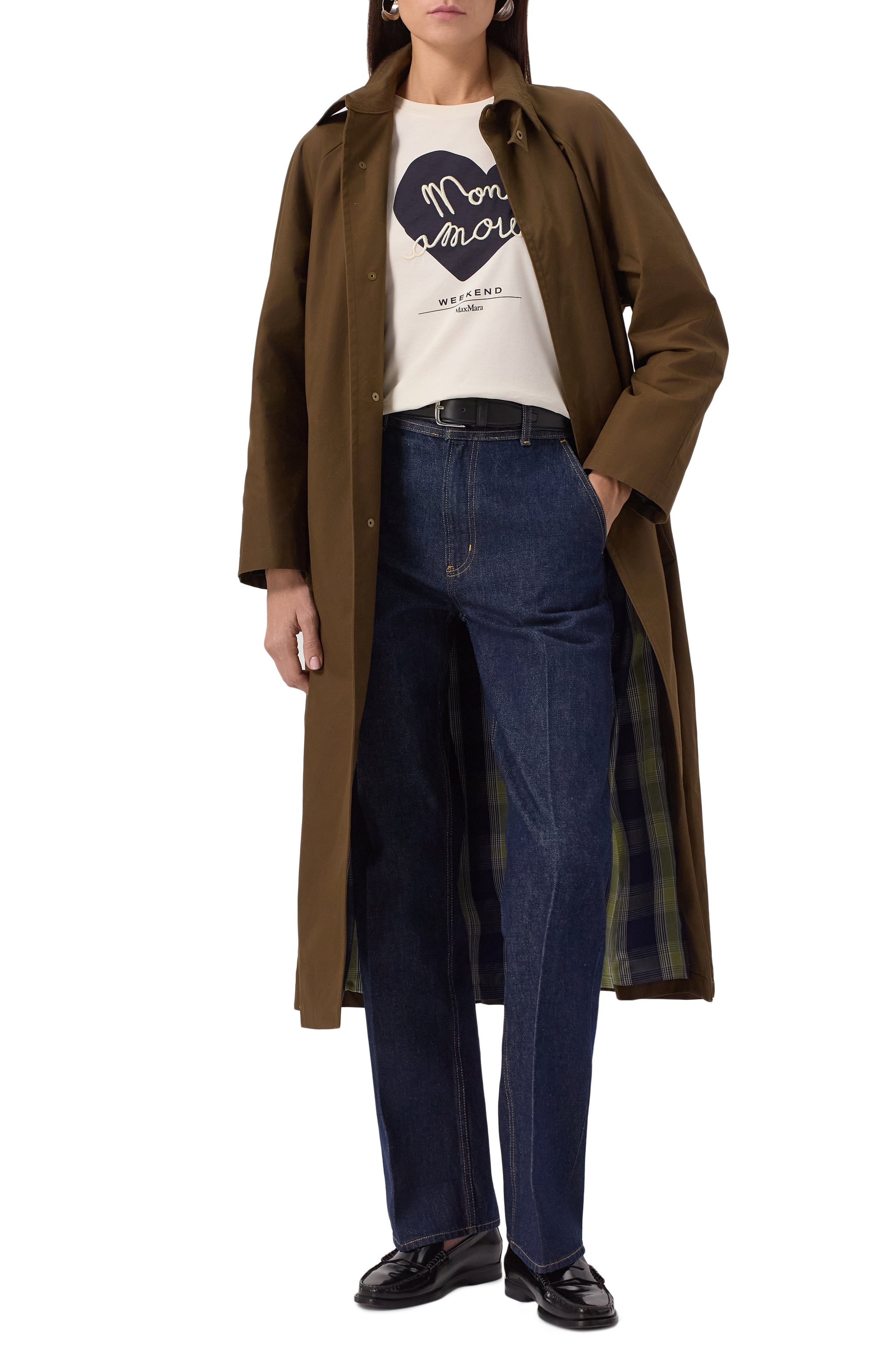 Хлопковая футболка WEEKEND MAX MARA, арт. VELL0, фото 2