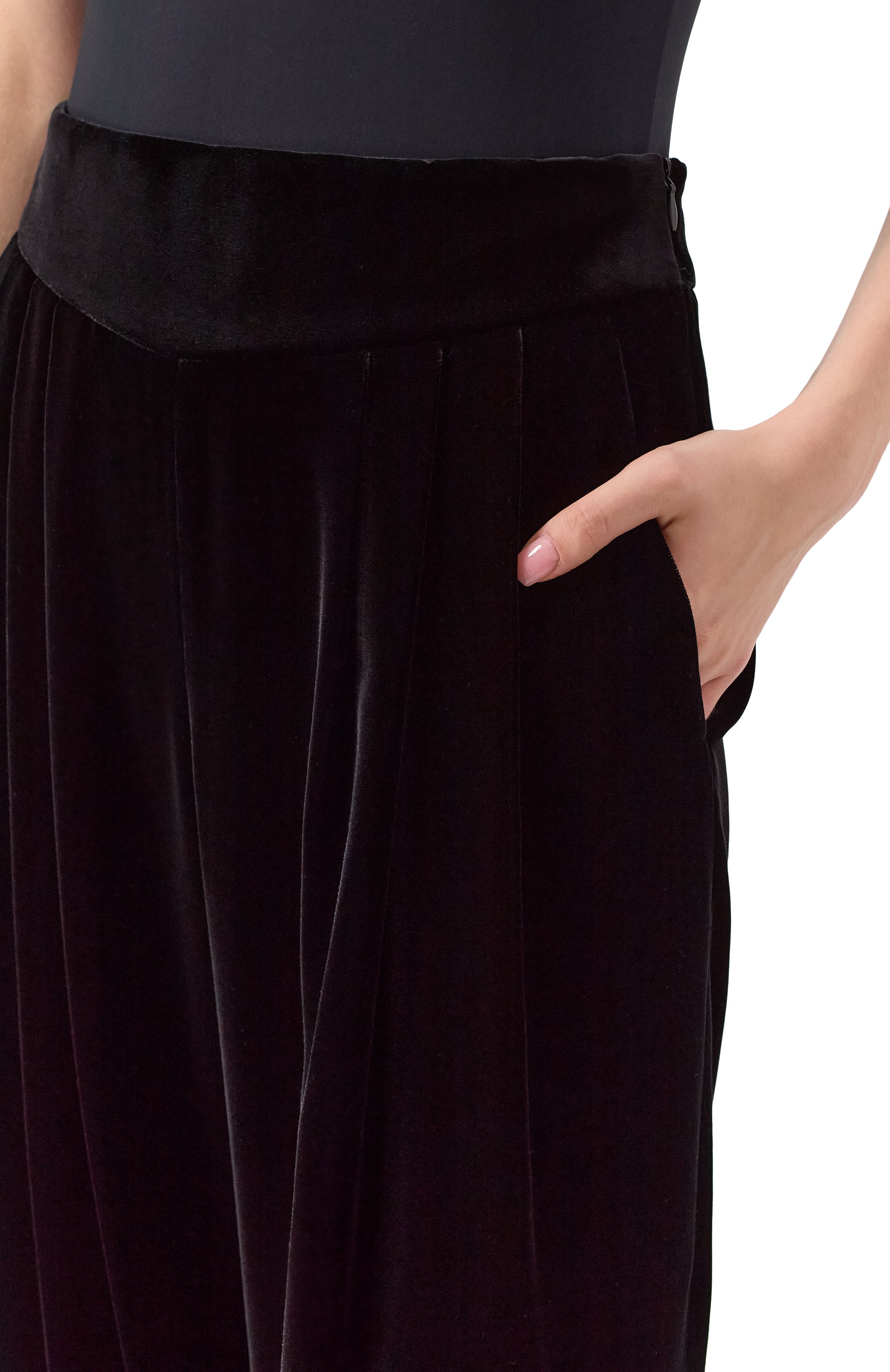 Бархатные брюки GIORGIO ARMANI, арт. GW001601/TE10831, фото 5