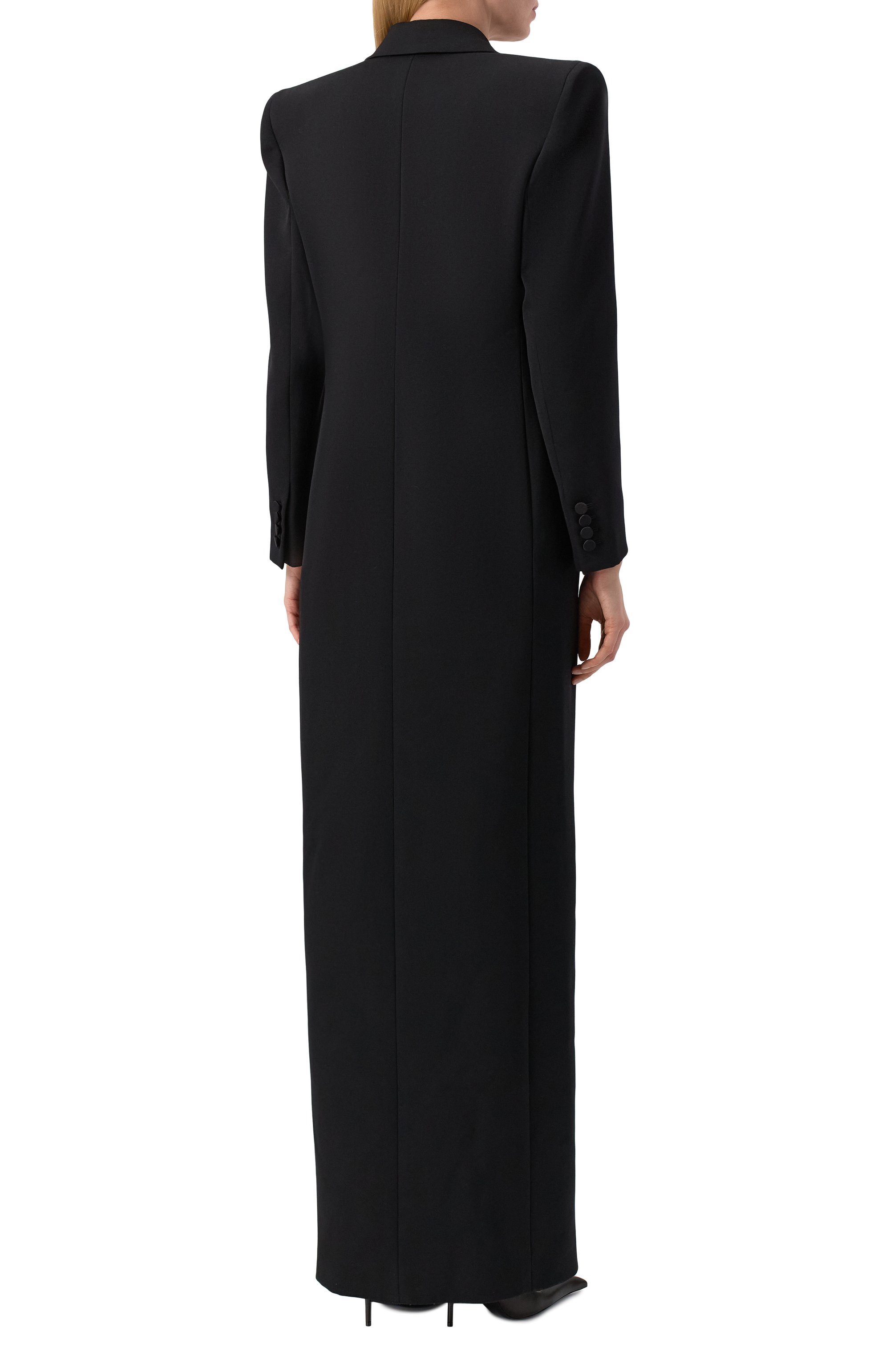 Шерстяное платье SAINT LAURENT, арт. 833187/Y7E63, фото 4