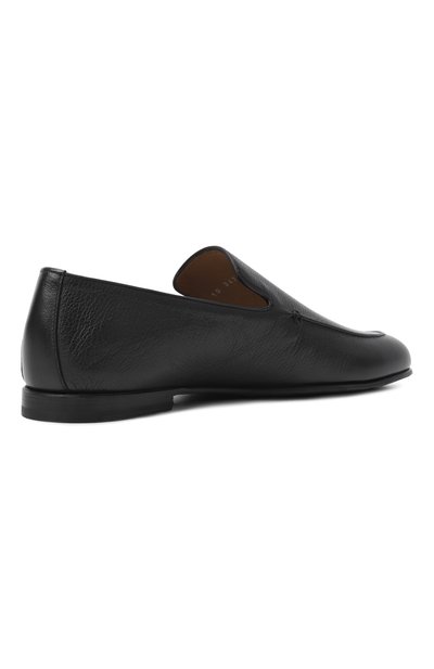 Кожаные лоферы BARRETT черного цвета по цене 66500 руб., арт. 261U039.7/WALL, фото 4 Кожаные лоферы BARRETT, арт. 261U039.7/WALL, фото 4