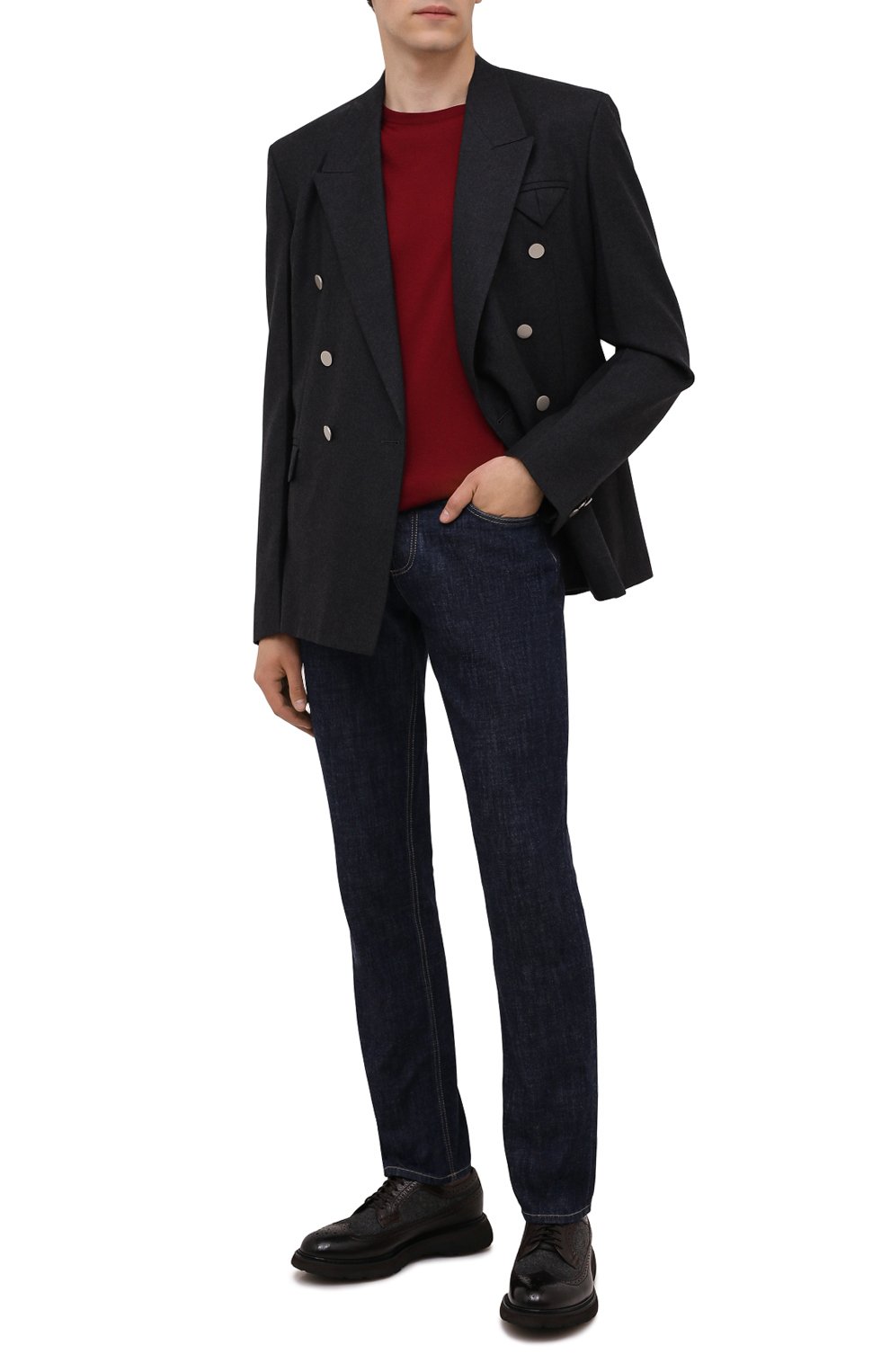 Комбинированные дерби DOUCAL'S, арт. DU2523ST0CPT208TM15, фото 2