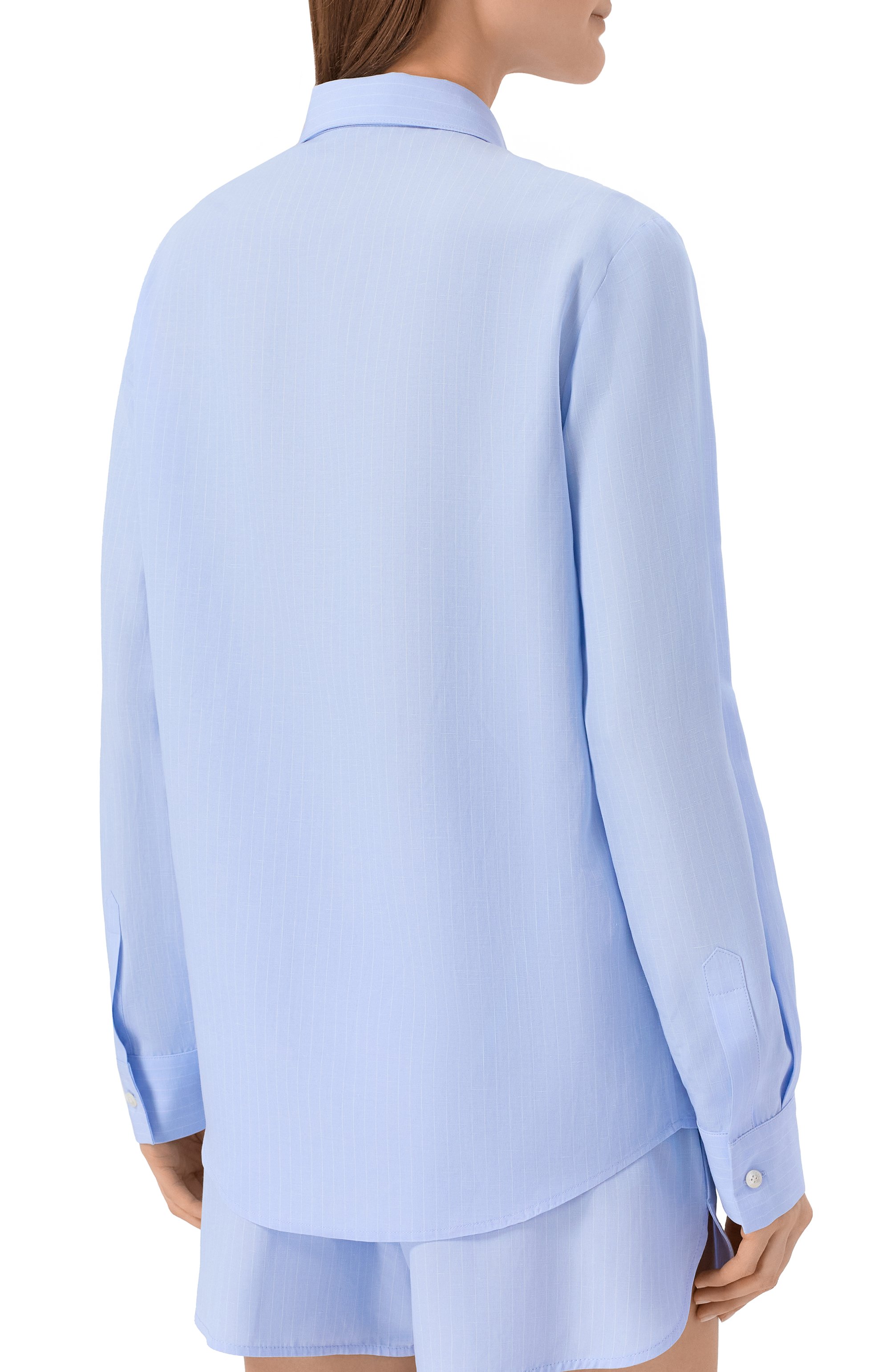 Рубашка из вискозы и льна JACOB COHEN, арт. JDM_C0076 002 T899A RW, фото 4