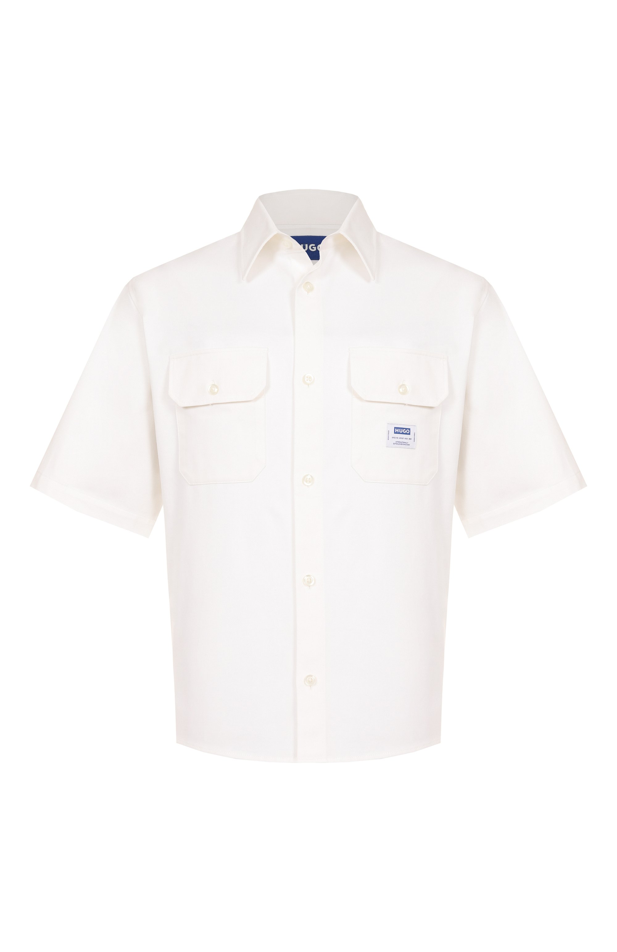 Хлопковая рубашка HUGO BLUE, арт. 50517871, фото 1
