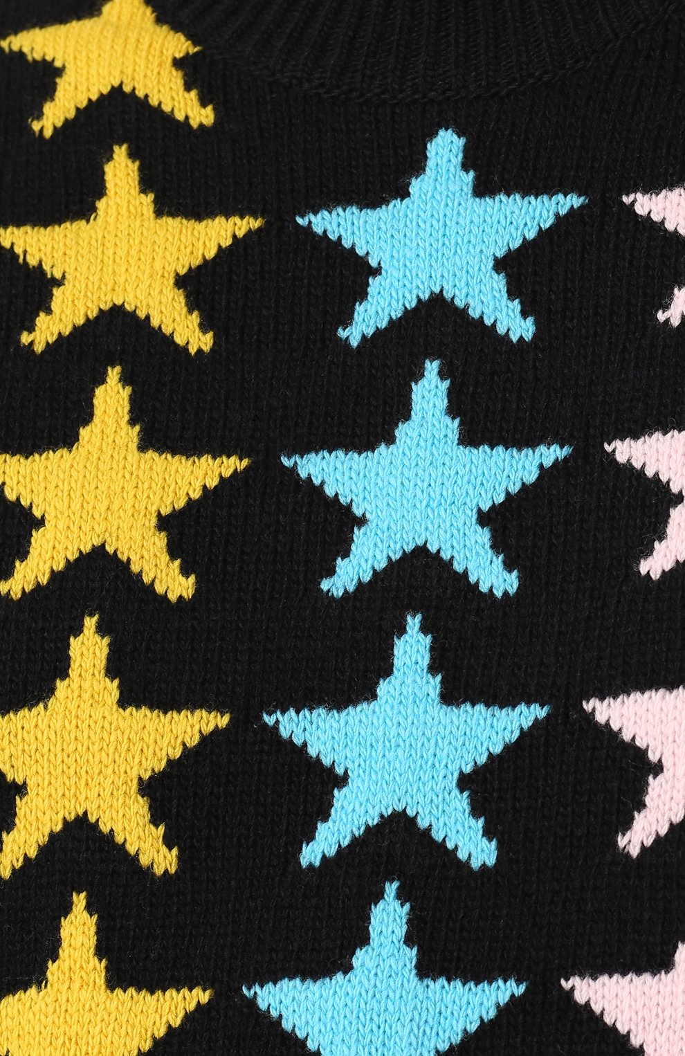 Шерстяной свитер с принтом GUCCI разноцветного цвета по цене 69950 руб., арт. 523016/X9U56, фото 5 Шерстяной свитер с принтом GUCCI, арт. 523016/X9U56, фото 5