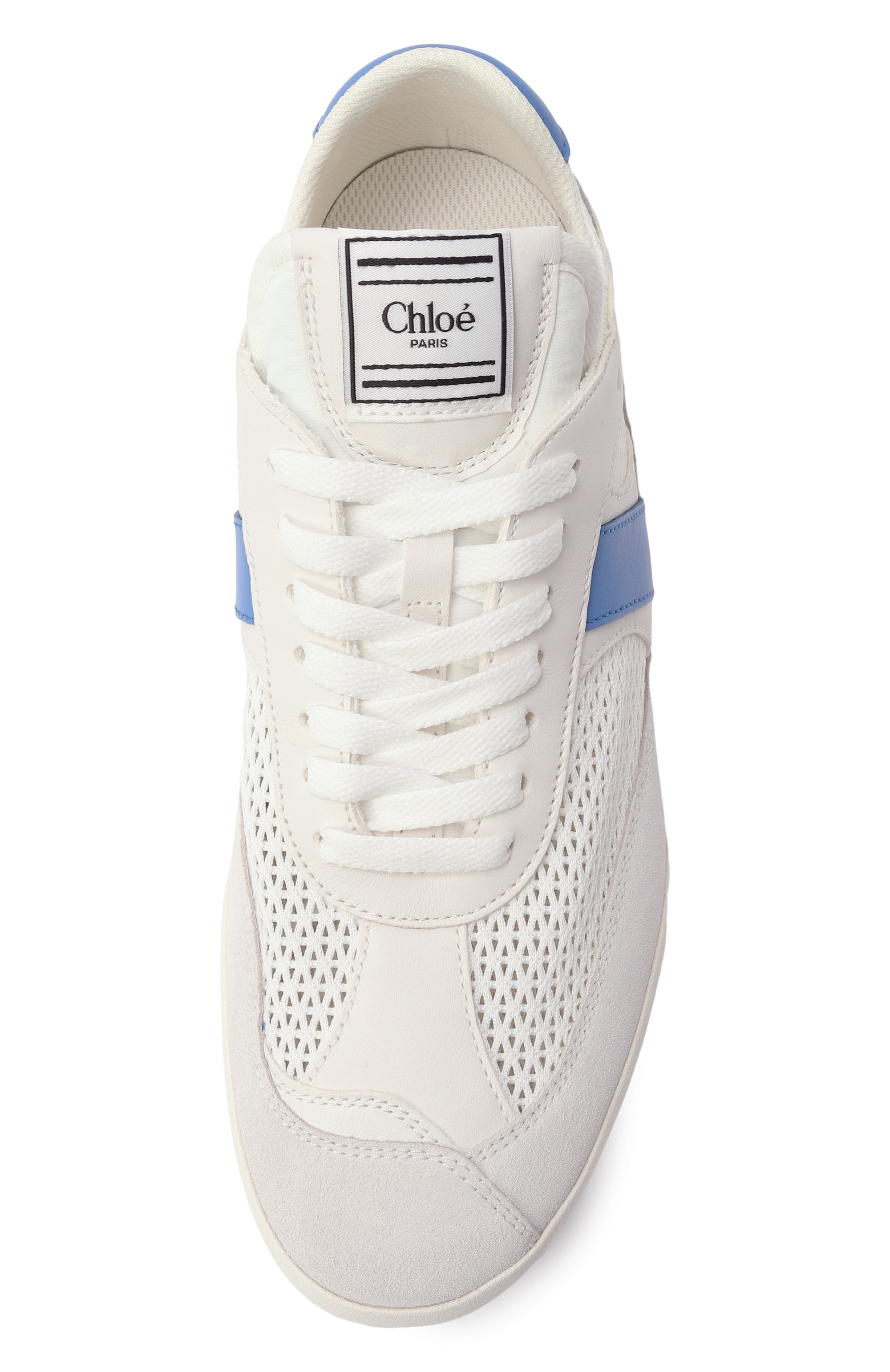 Комбинированные кроссовки kick CHLOÉ, арт. CHC25S07IPL, фото 6