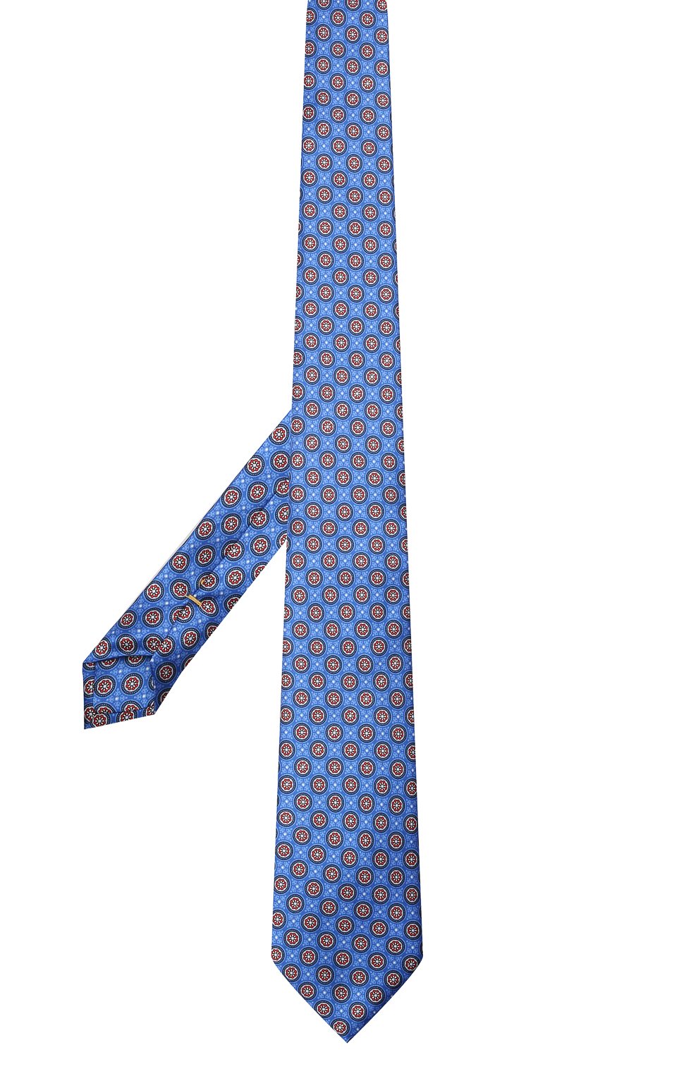 Шелковый галстук CANALI синего цвета по цене 12600 руб., арт. 18/HS03354, фото 2 Шелковый галстук CANALI, арт. 18/HS03354, фото 2