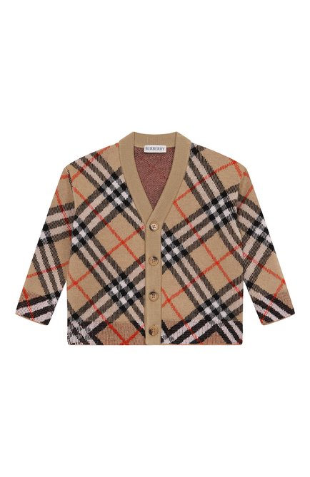 Шерстяной кардиган BURBERRY, арт. 8104300