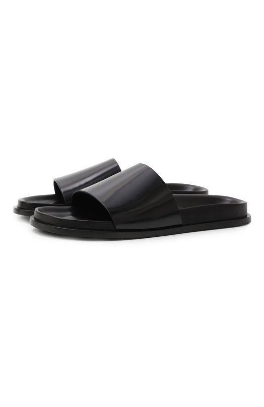 Кожаные шлепанцы Nichols Saint Laurent 818963/AACWZ Чёрный 818963/AACWZ