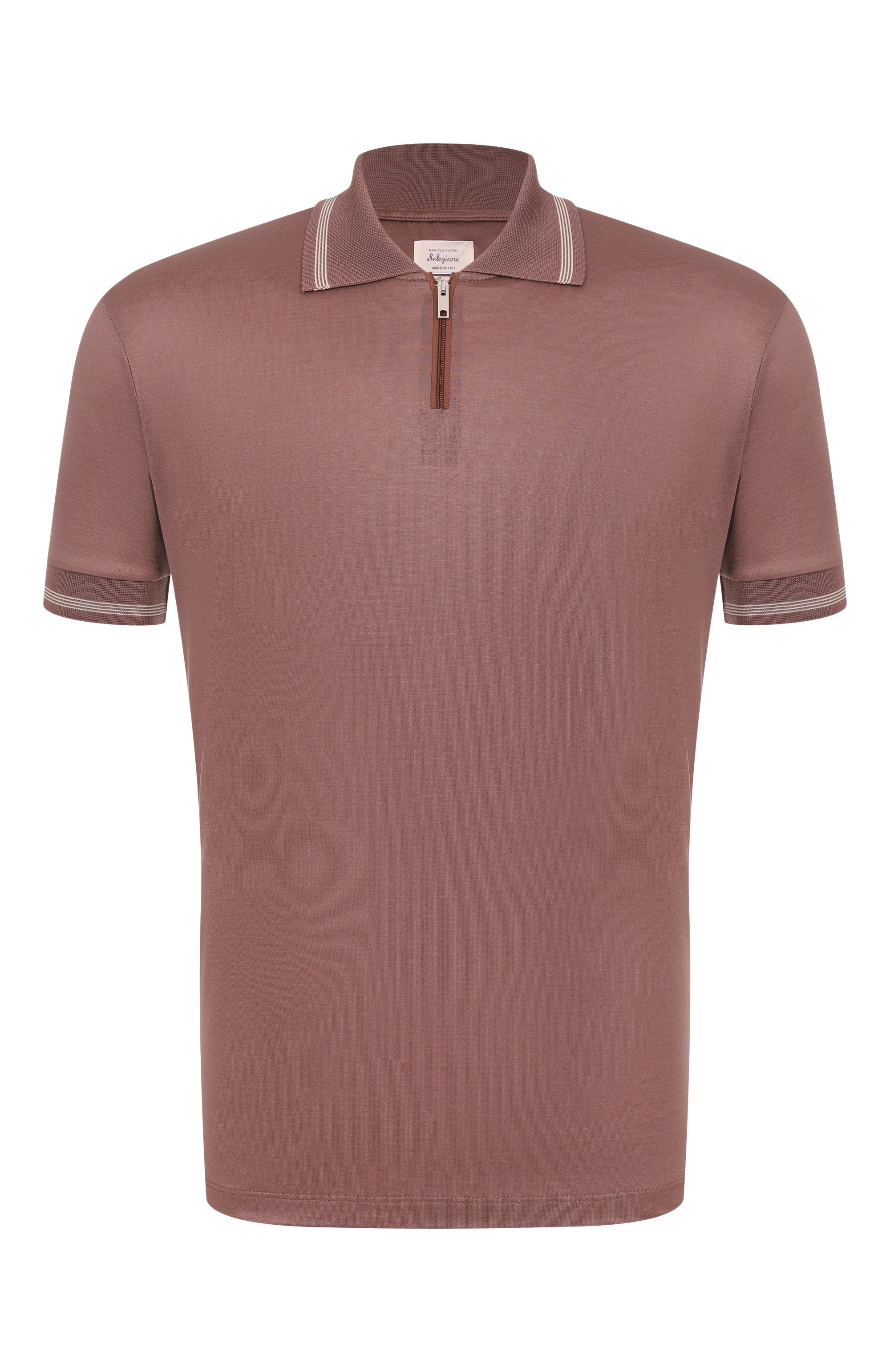 Хлопковое поло DANIELE FIESOLI, арт. SE1203, фото 1