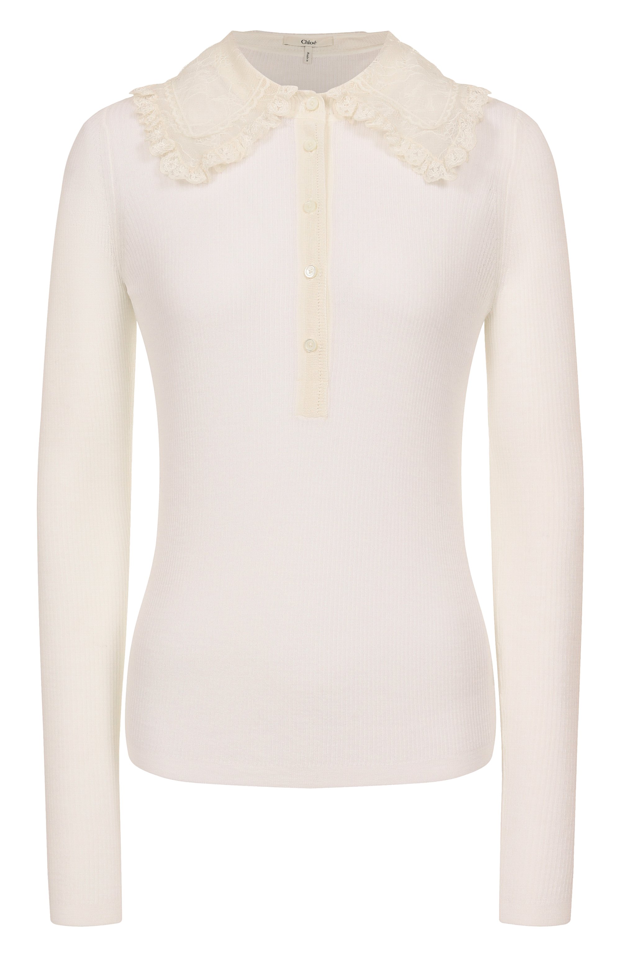 Шерстяное поло CHLOÉ, арт. CH25AHT58667, фото 1