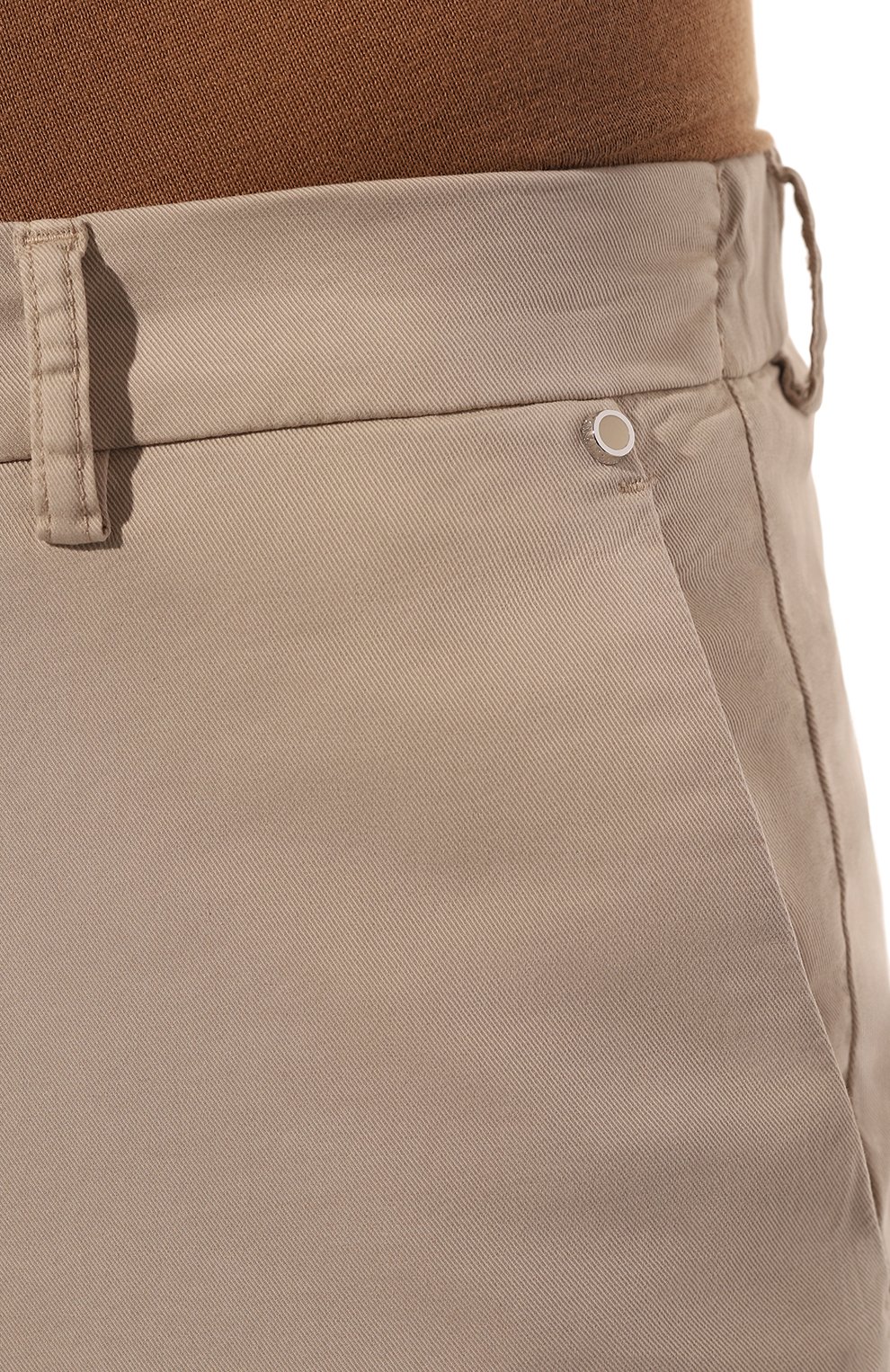 Брюки из хлопка и шелка KITON, арт. UFPPEK0606D, фото 5