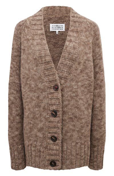 Женский кардиган из шерсти и хлопка MAISON MARGIELA, арт. SI0GP0004/S17802