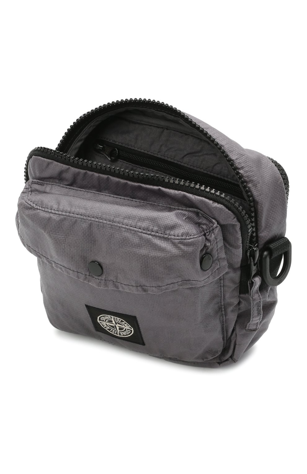 Текстильная сумка STONE ISLAND темно-серого цвета по цене 21850 руб., арт. 741590270, фото 4 Текстильная сумка STONE ISLAND, арт. 741590270, фото 4