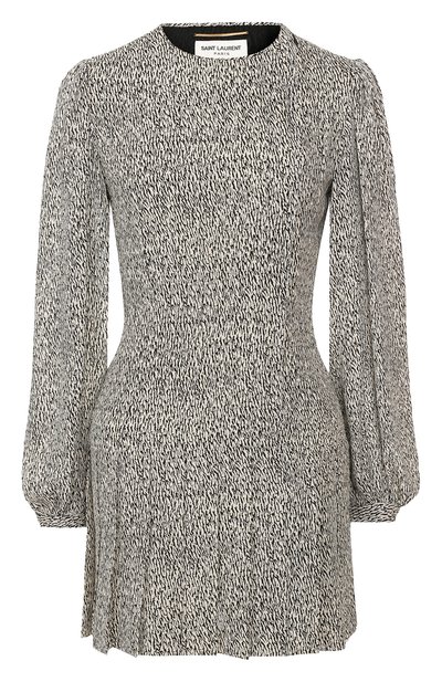 Женское платье из вискозы SAINT LAURENT, арт. 608954/Y3A52