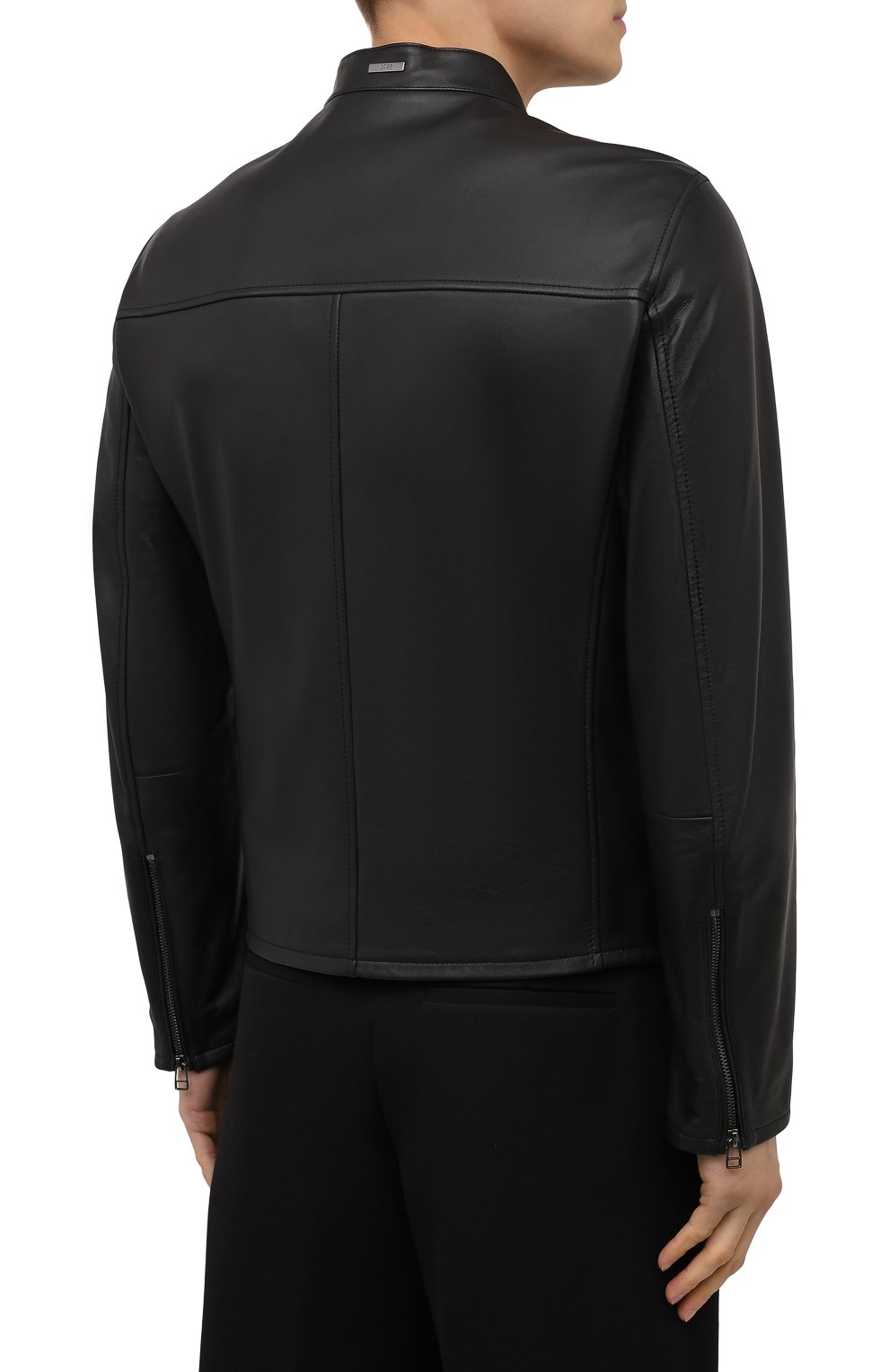 Кожаная куртка BOSS, арт. 50452495, фото 4