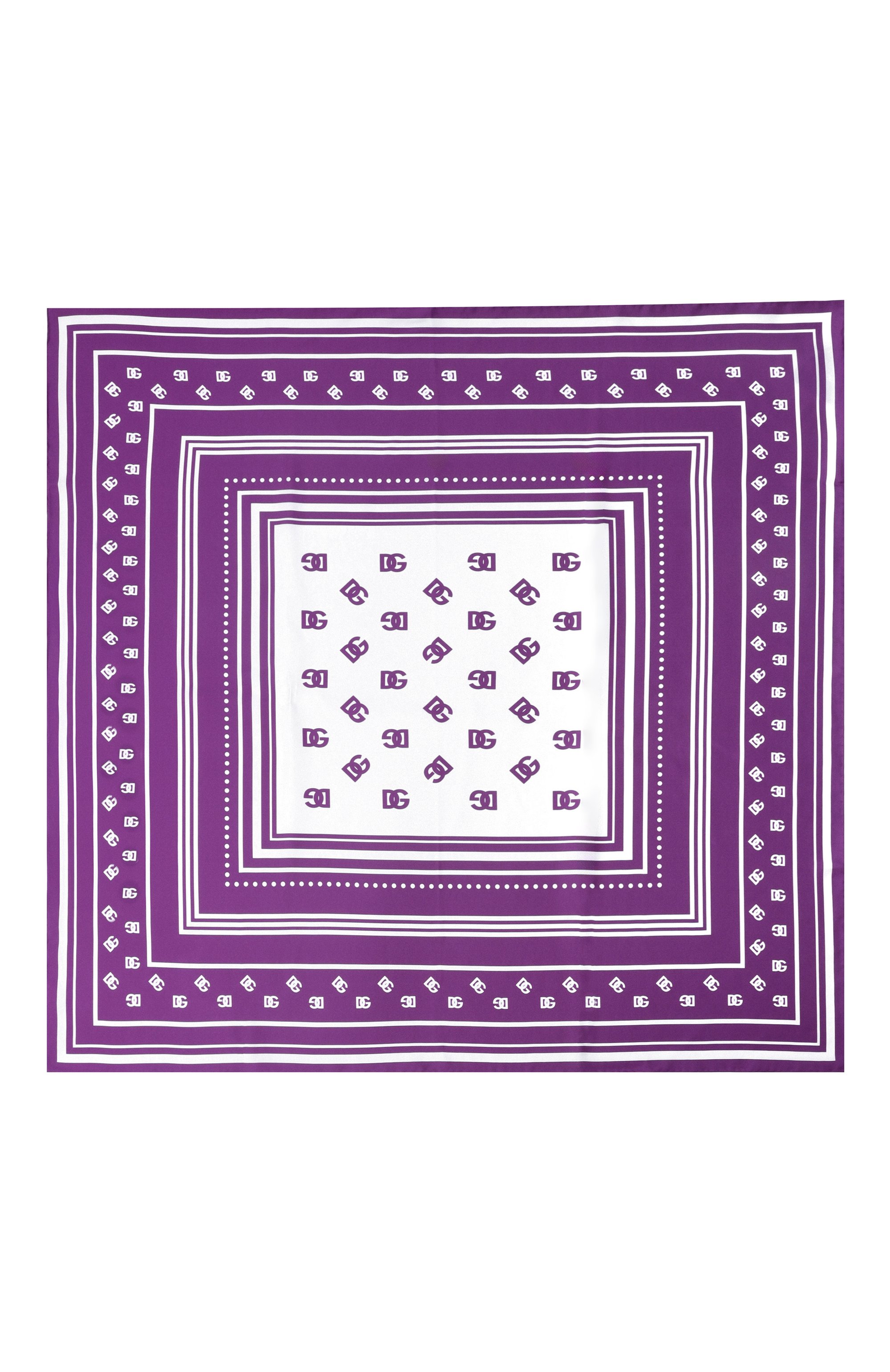 Шелковый платок DOLCE & GABBANA, арт. FN090R/GDDAS, фото 4