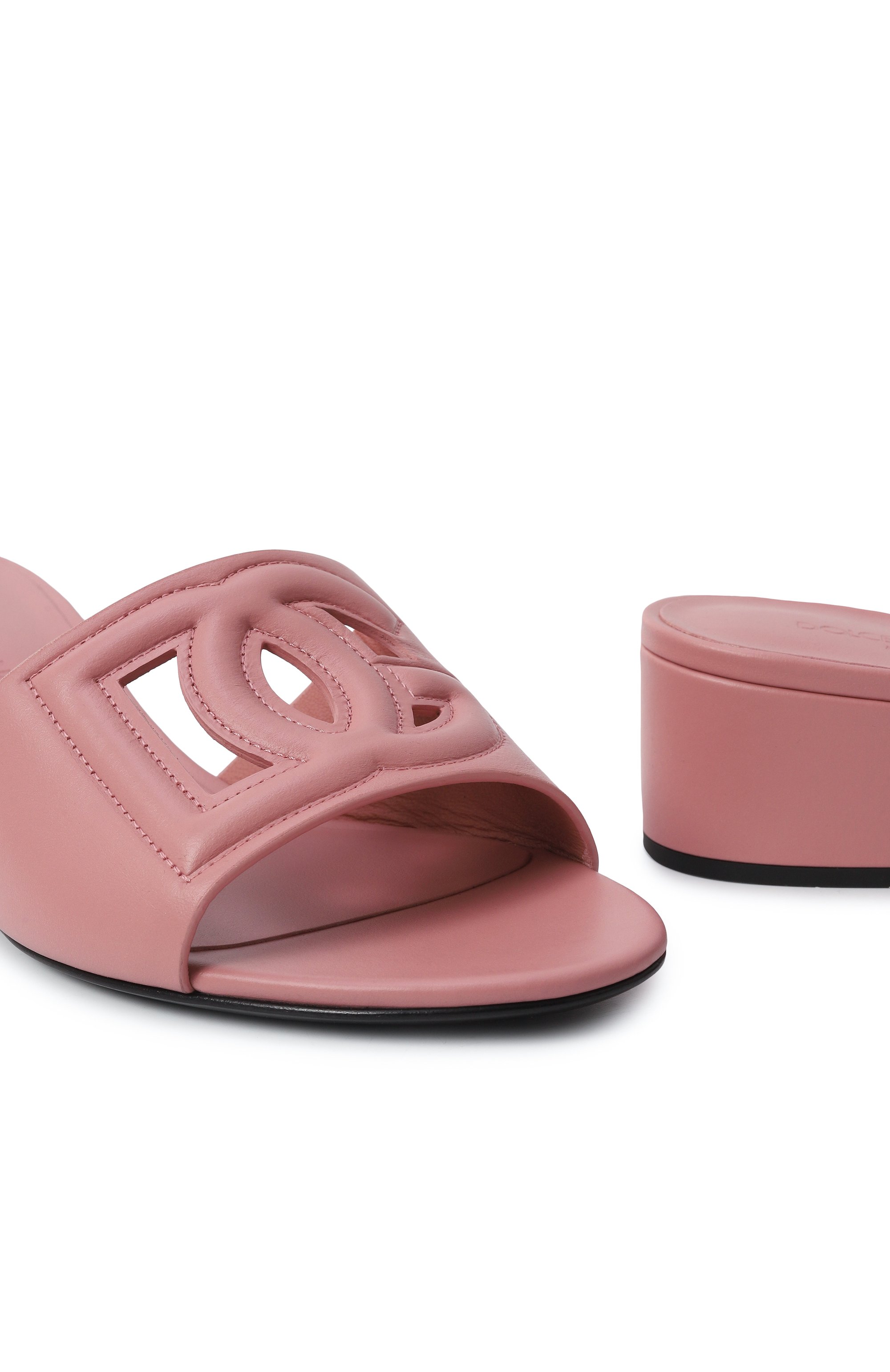 Кожаные мюли bianca DOLCE & GABBANA, арт. CR1755/AY329, фото 7