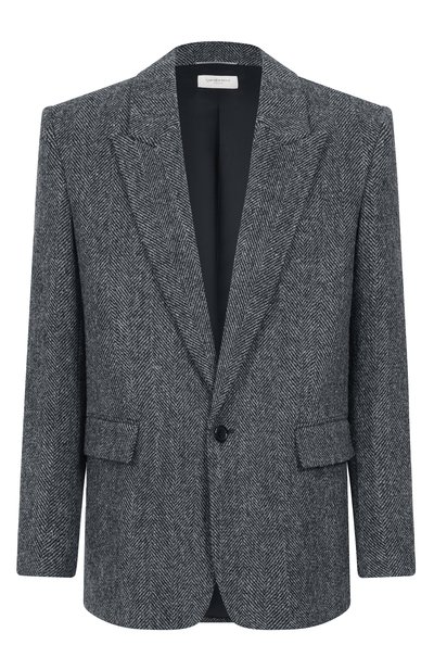 Мужской шерстяной пиджак SAINT LAURENT, арт. 837196/Y3D06
