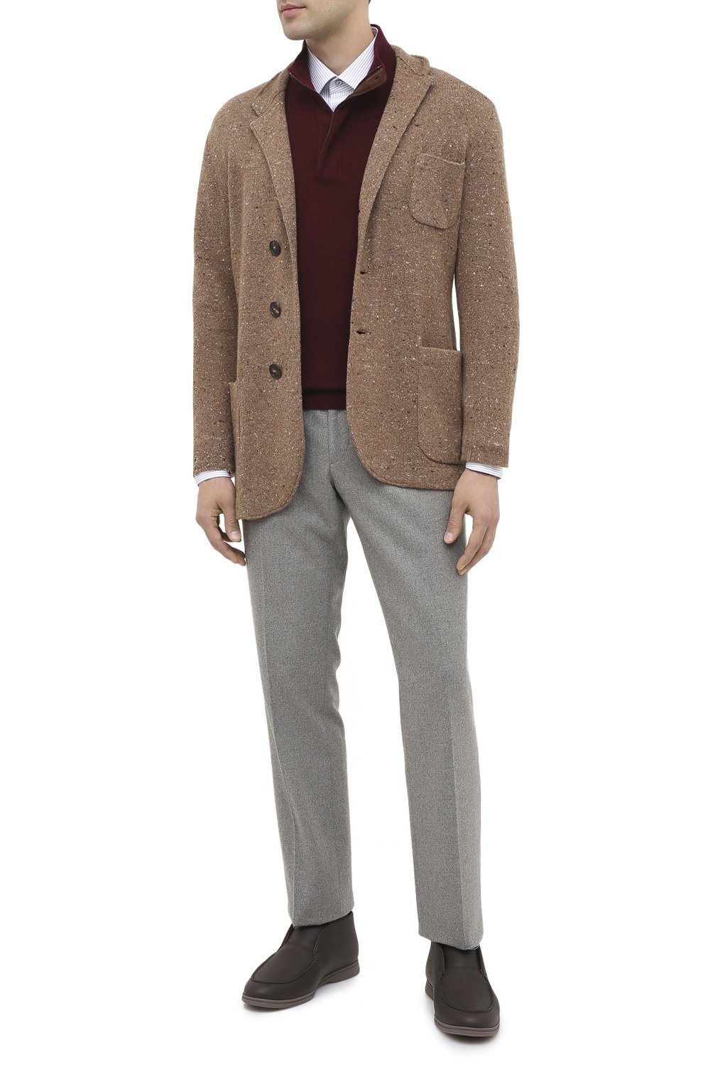 Пиджак из шерс ти и кашемира BRUNELLO CUCINELLI, арт. M4673906, фото 3