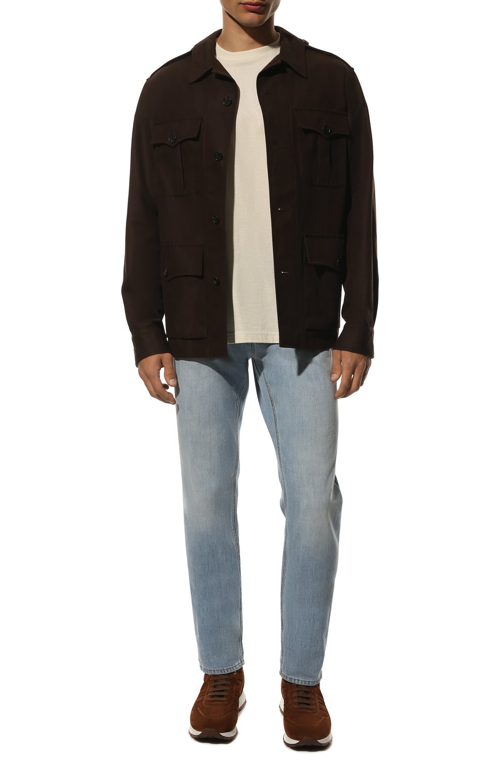 Замшевые кроссовки STEFANO RICCI, арт. US61_G6379/SDPWY, фото 2