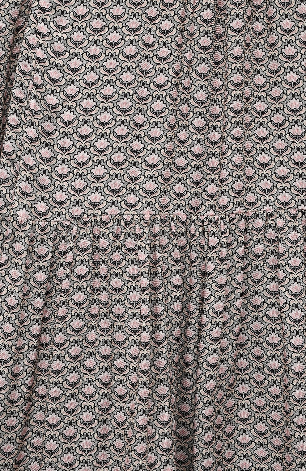 Платье из вискозы IL GUFO разноцветного цвета по цене 16400 руб., арт. A23VL565R4004/5A-8A, фото 3 Платье из вискозы IL GUFO, арт. A23VL565R4004/5A-8A, фото 3