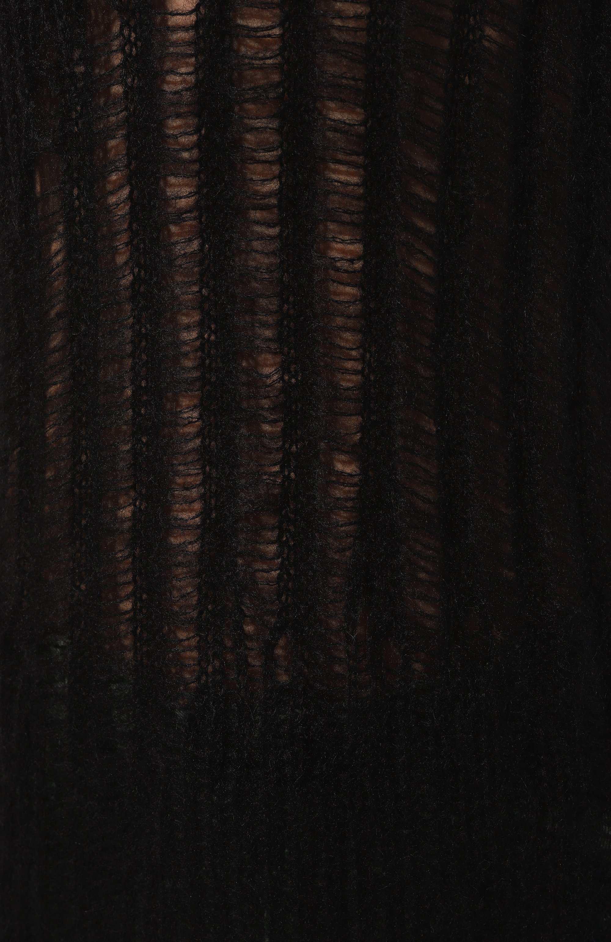 Свитер из шерсти и шелка ANN DEMEULEMEESTER, арт. 2402-W-KN09-KN044-099, фото 5