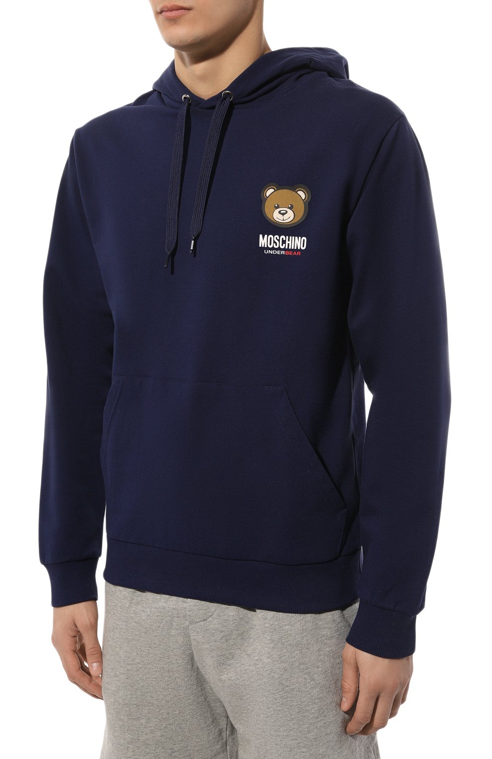 Хлопковое худи MOSCHINO, арт. A1790/4413, фото 3