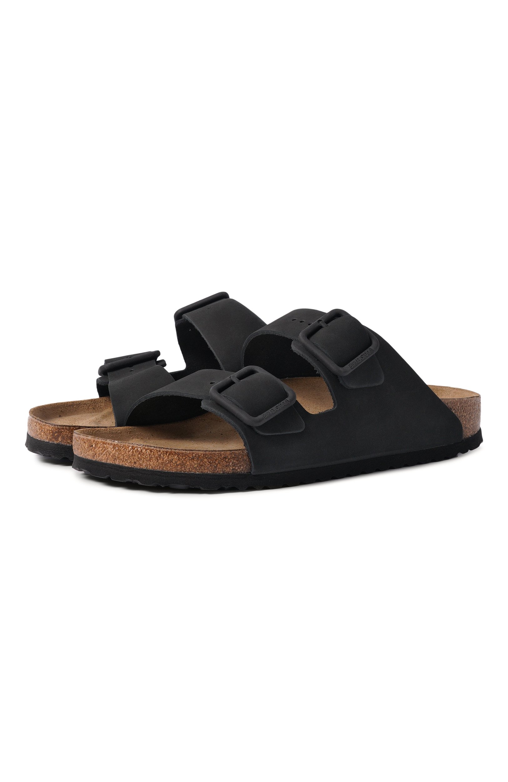 Шлепанцы arizona из нубука BIRKENSTOCK, арт. 1031771, фото 1