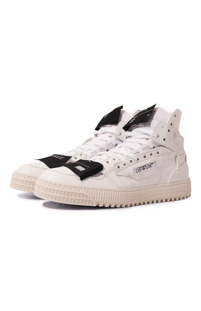 Кожаные кеды 3.0 off court OFF-WHITE, арт. 0MIA065C99LEA005, фото 1