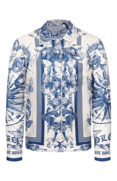 Женская шелковая рубашка PHILIPP PLEIN, арт. SAFC WRP0558 PTE104N