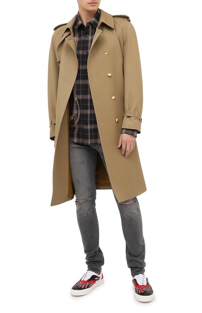 Хлопковая рубашка AMIRI, арт. W0M04615PD, фото 2