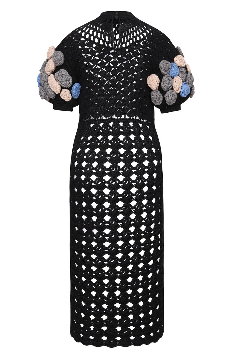 Шерстяное платье MIU MIU, арт. MMA680-1VBD-F0002, фото 2