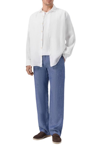 Льняная рубашка MC2 SAINT BARTH, арт. PAMP001-01457L/PAMPL0NA, фото 2