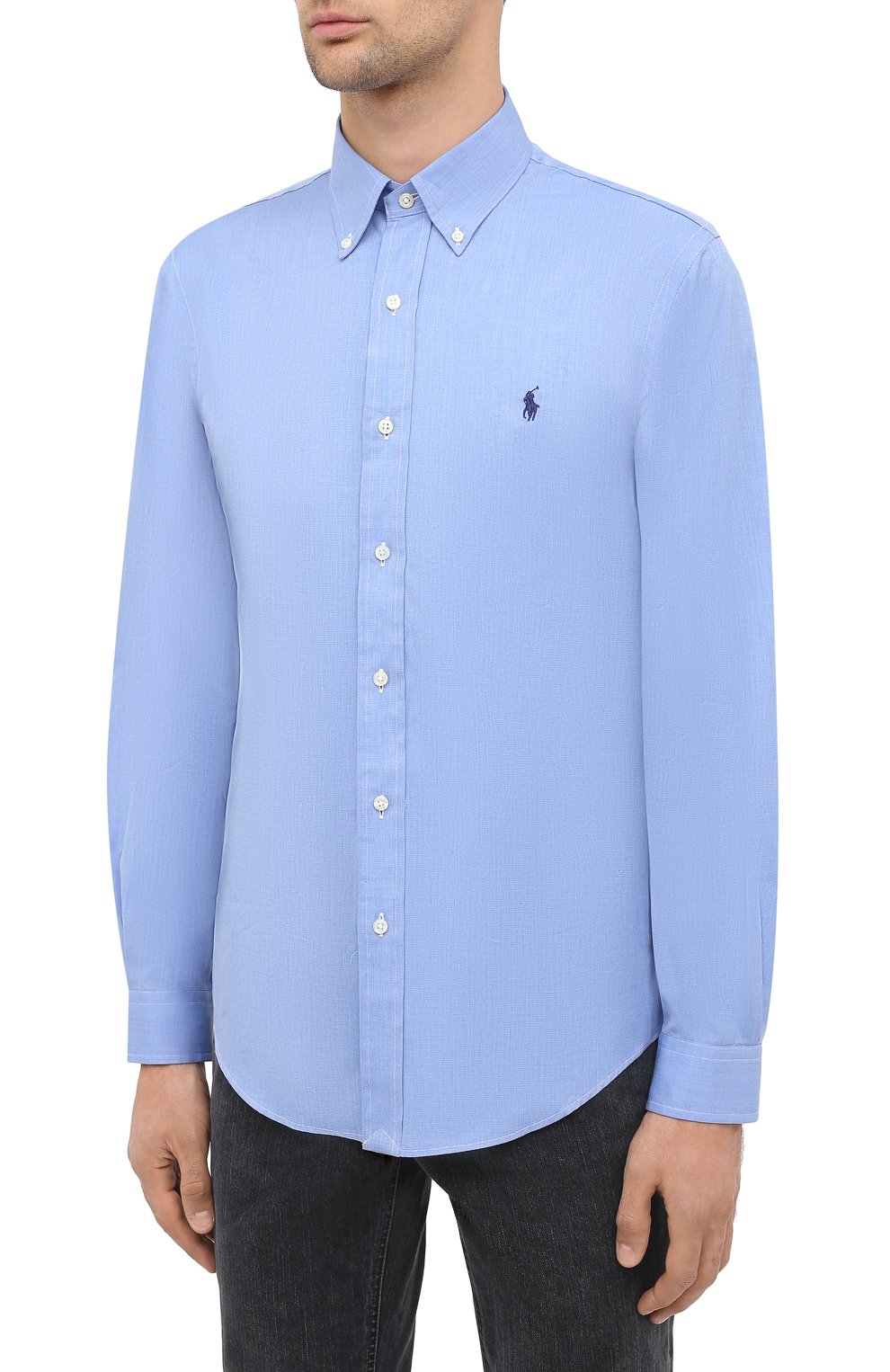 Хлопковая рубашка POLO RALPH LAUREN, арт. 710792044/2865, фото 3