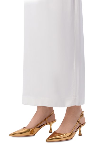 Кожаные туфли ascent 55 GIANVITO ROSSI, арт. G95332.55LAC.METMEK0, фото 2