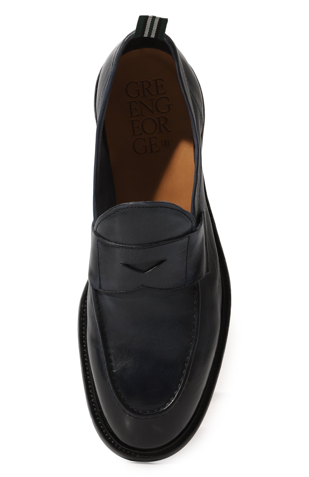 Кожаные пенни-лоферы GREEN GEORGE, арт. 6010/MAREMMA, фото 6