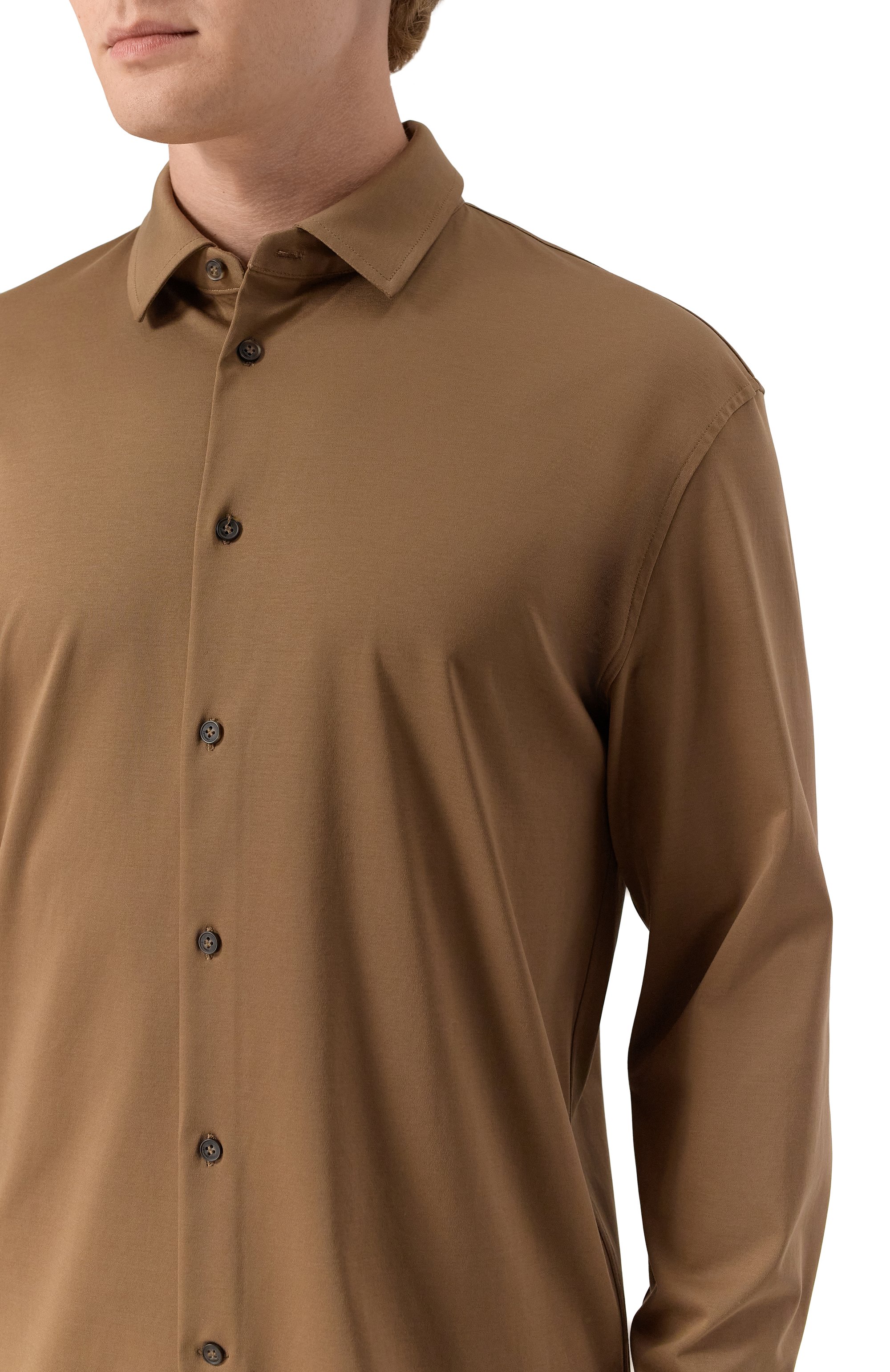 Хлопковая рубашка 12 STOREEZ, арт. 131283, фото 5