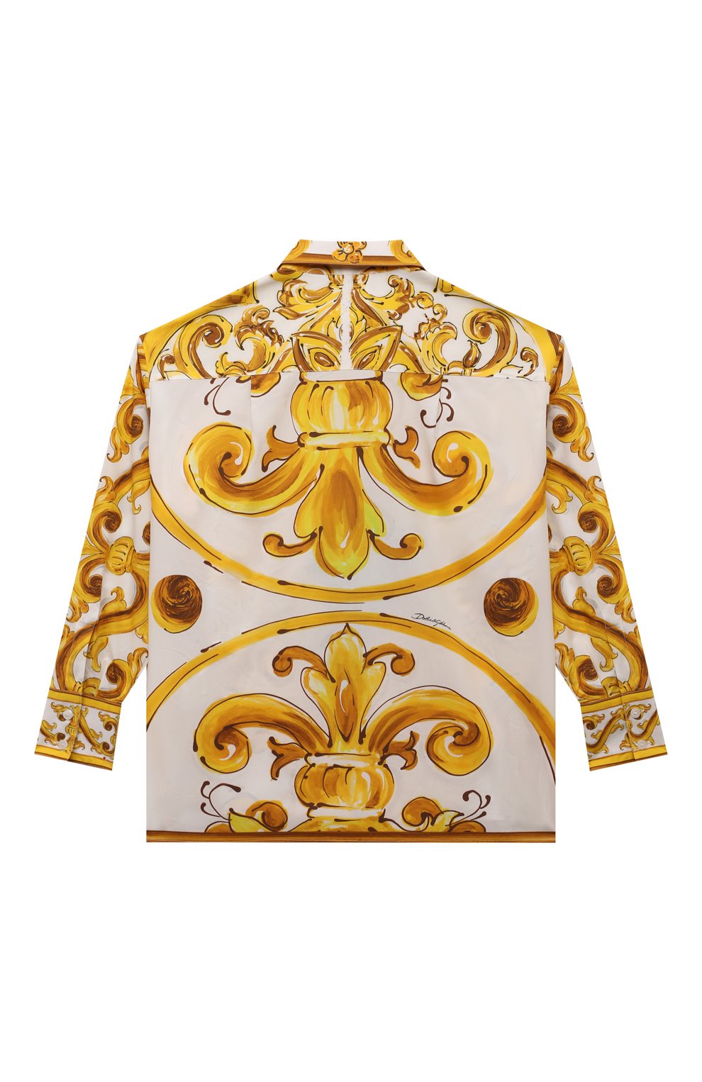 Хлопковая рубашка DOLCE & GABBANA, арт. L55S98/FI5JT, фото 2