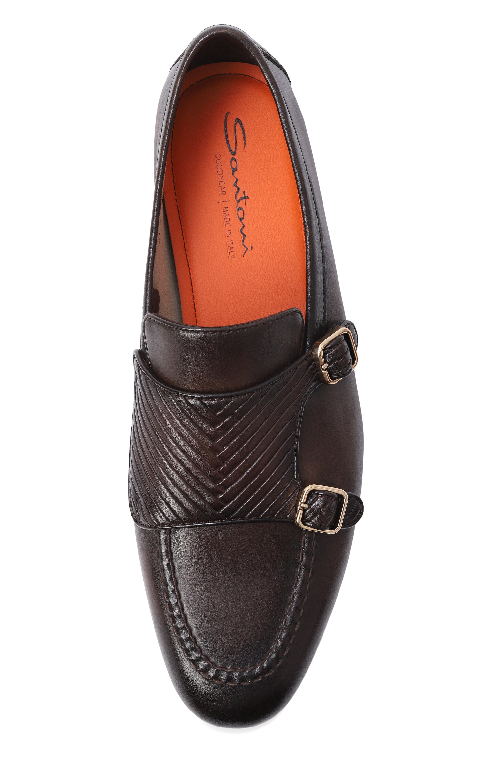 Кожаные монки SANTONI, арт. MCNG19281SA4SLAS, фото 5