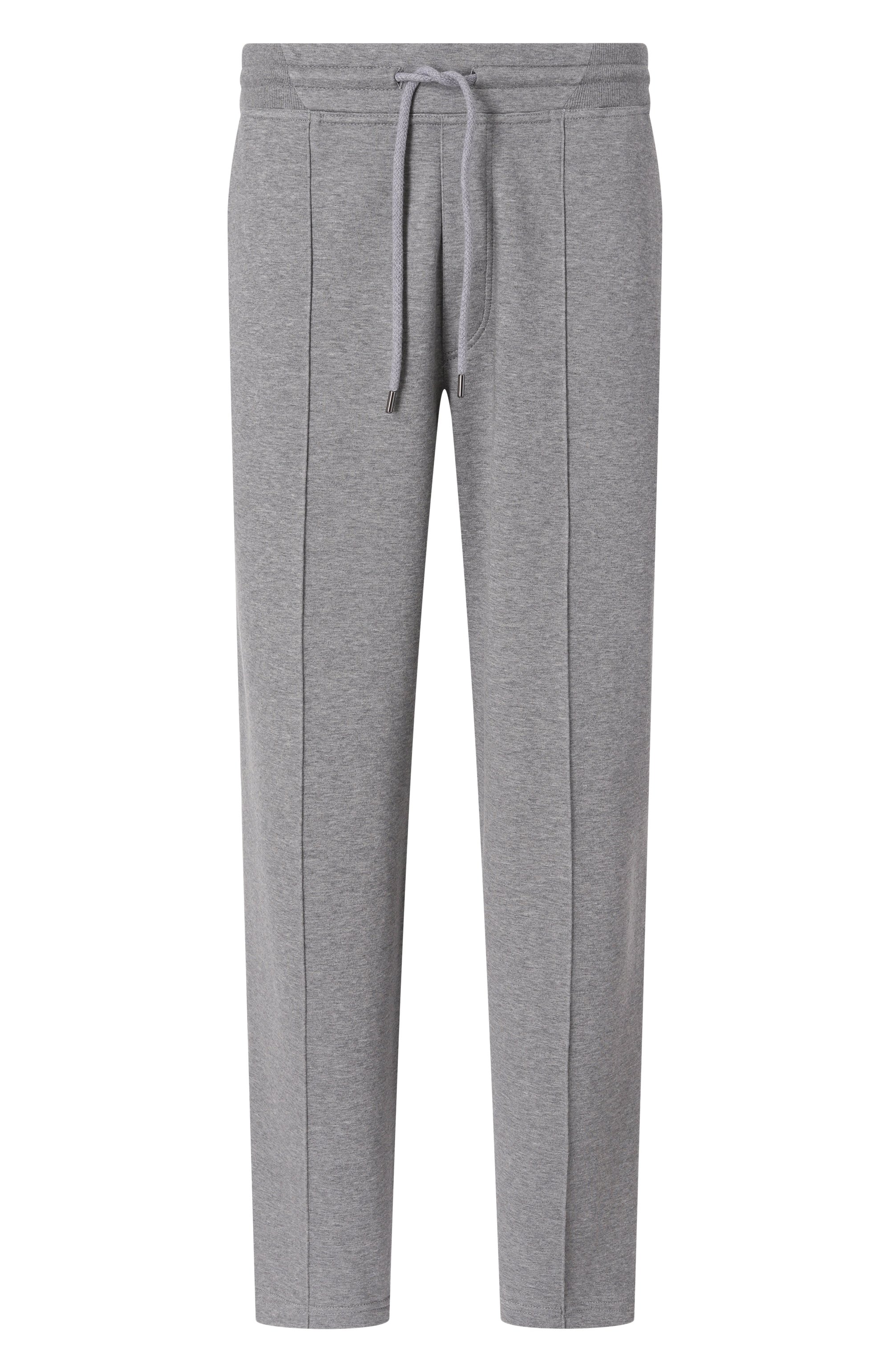 Брюки из хлопка и кашемира BRUNELLO CUCINELLI серого цвета по цене 82950 руб., арт. MM831B2331, фото 1 Брюки из хлопка и кашемира BRUNELLO CUCINELLI, арт. MM831B2331, фото 1