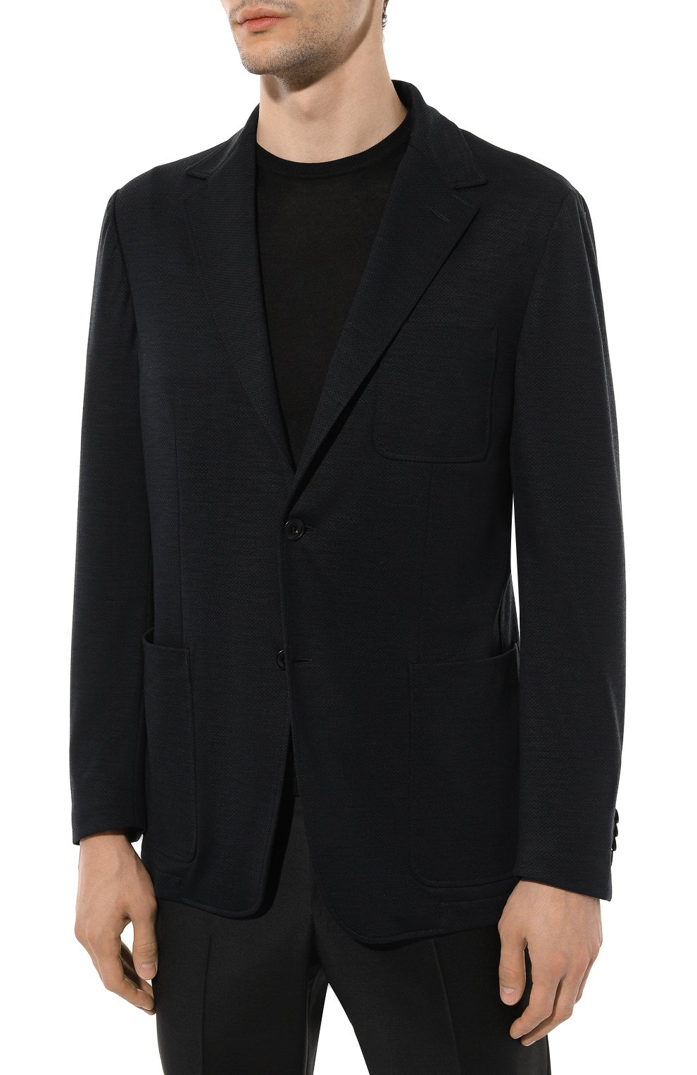 Пиджак из шерсти и лиоцелла CANALI, арт. J0147/JC02719, фото 3