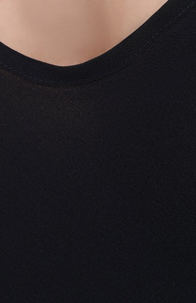 Шелковое платье SHAN темно-синего цвета по цене 49450 руб., арт. 42121-96, фото 5 Шелковое платье SHAN, арт. 42121-96, фото 5