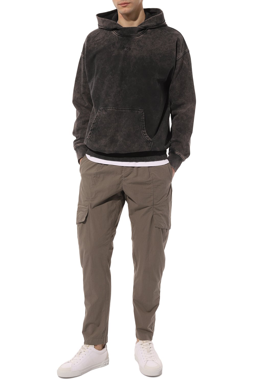 Хлопковые брюки-карго TRANSIT, арт. CFUTRTB111, фото 2